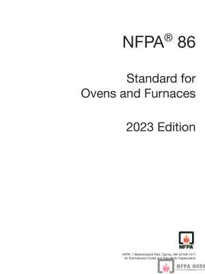 NFPA 86 PDF NFPA 86 PDF